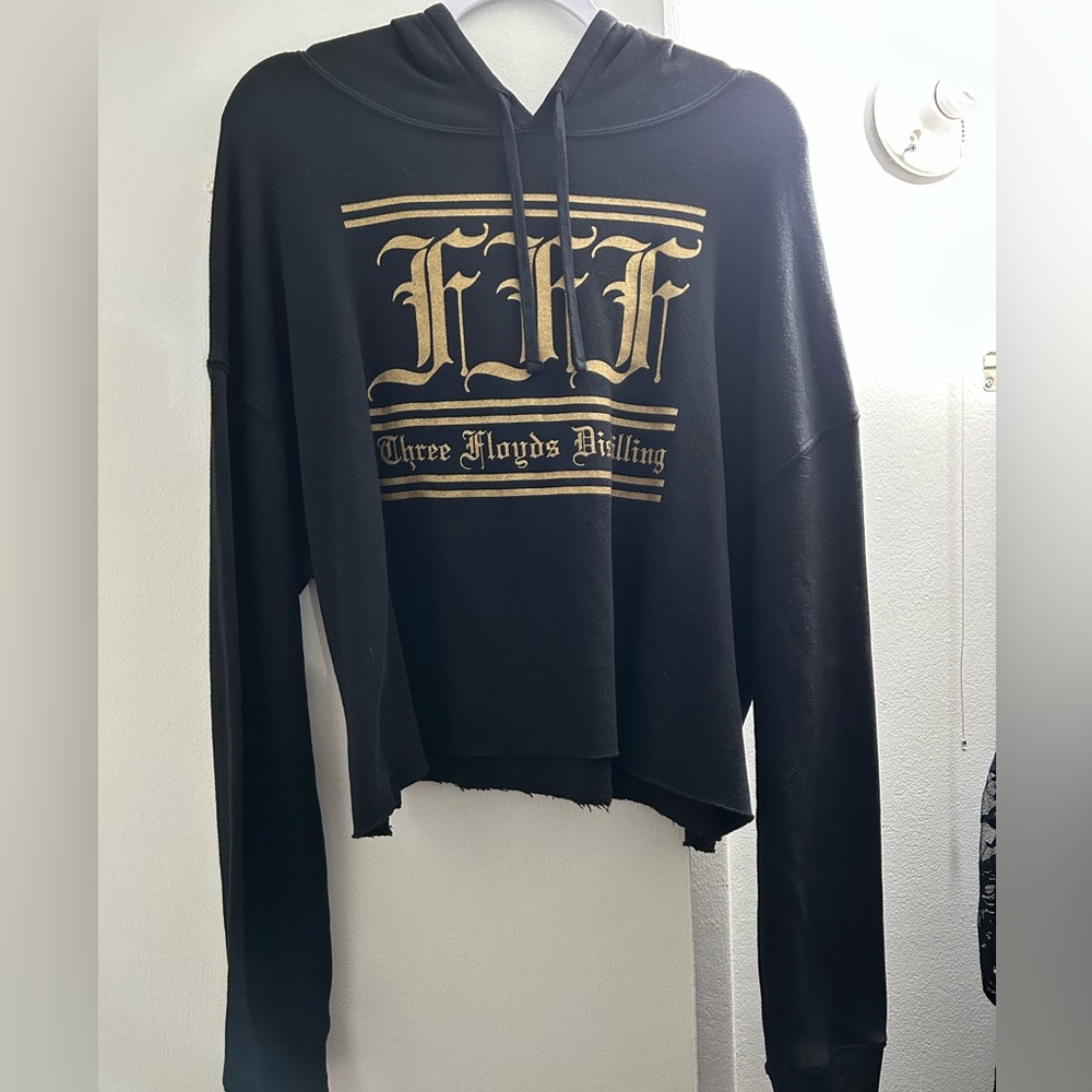 Three Floyds Cropped Hoodie